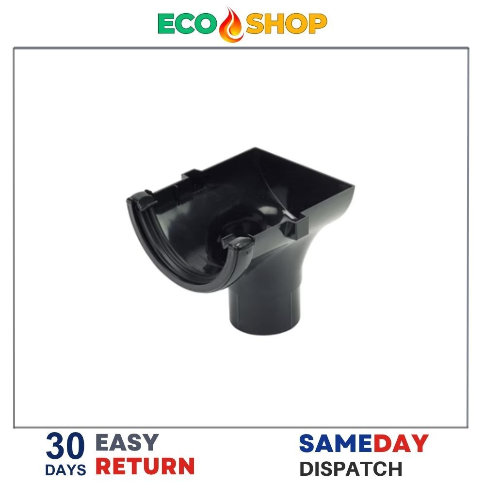 533 Half Round Stopend Outlet