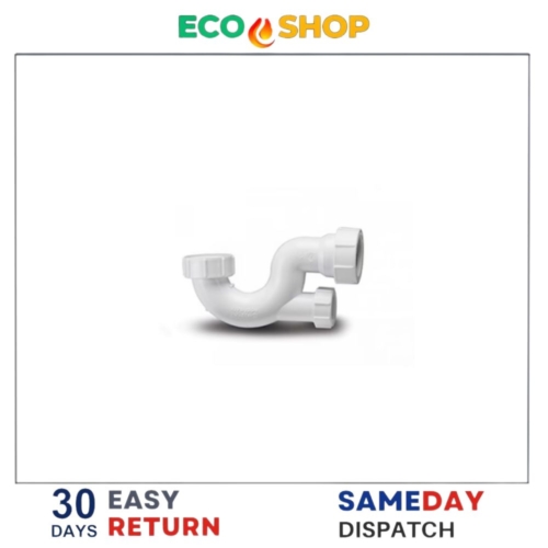 Shallow Bath P Trap 19Mm