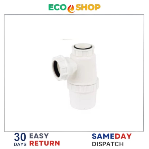 Standard Bottle Trap White 40Mm