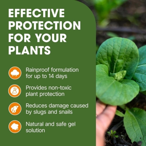 Doff Slugs Be Gone Defence Gel Poison-Free Slug and Snail Repellent 1 Litre - Image 5