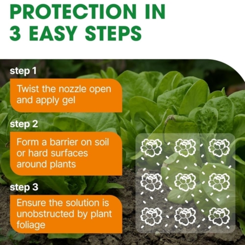 Doff Slugs Be Gone Defence Gel Poison-Free Slug and Snail Repellent 1 Litre - Image 4