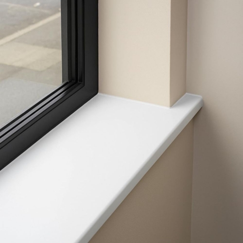 uPVC Window Cill Capping Board Cover 1m 1.5m White Over Cladding Trim - Image 5